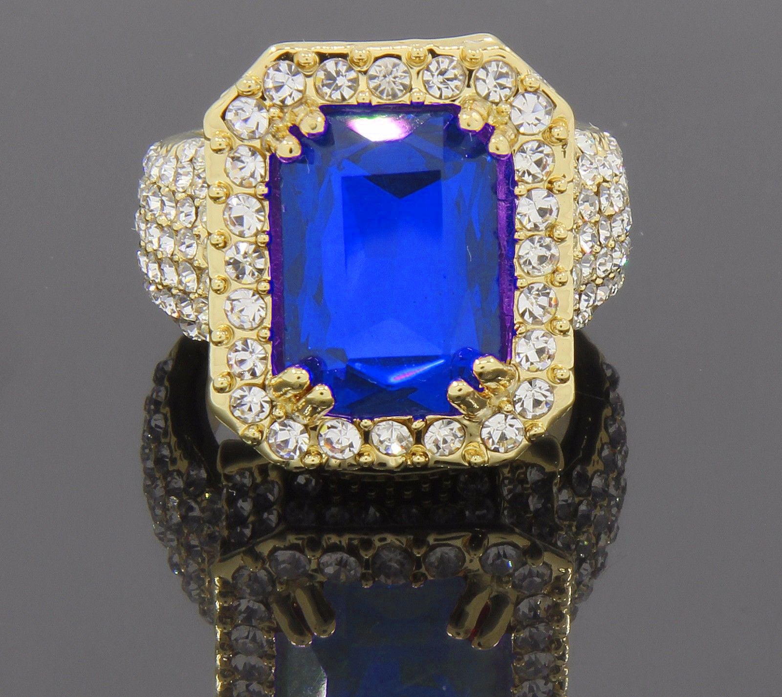 GOLD Blue Ruby