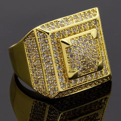 GOLD 3D DOME SQUARE