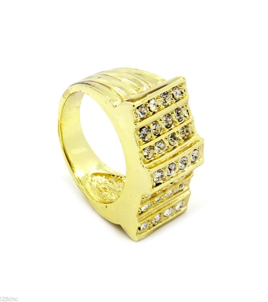 GOLD CURVED ICED