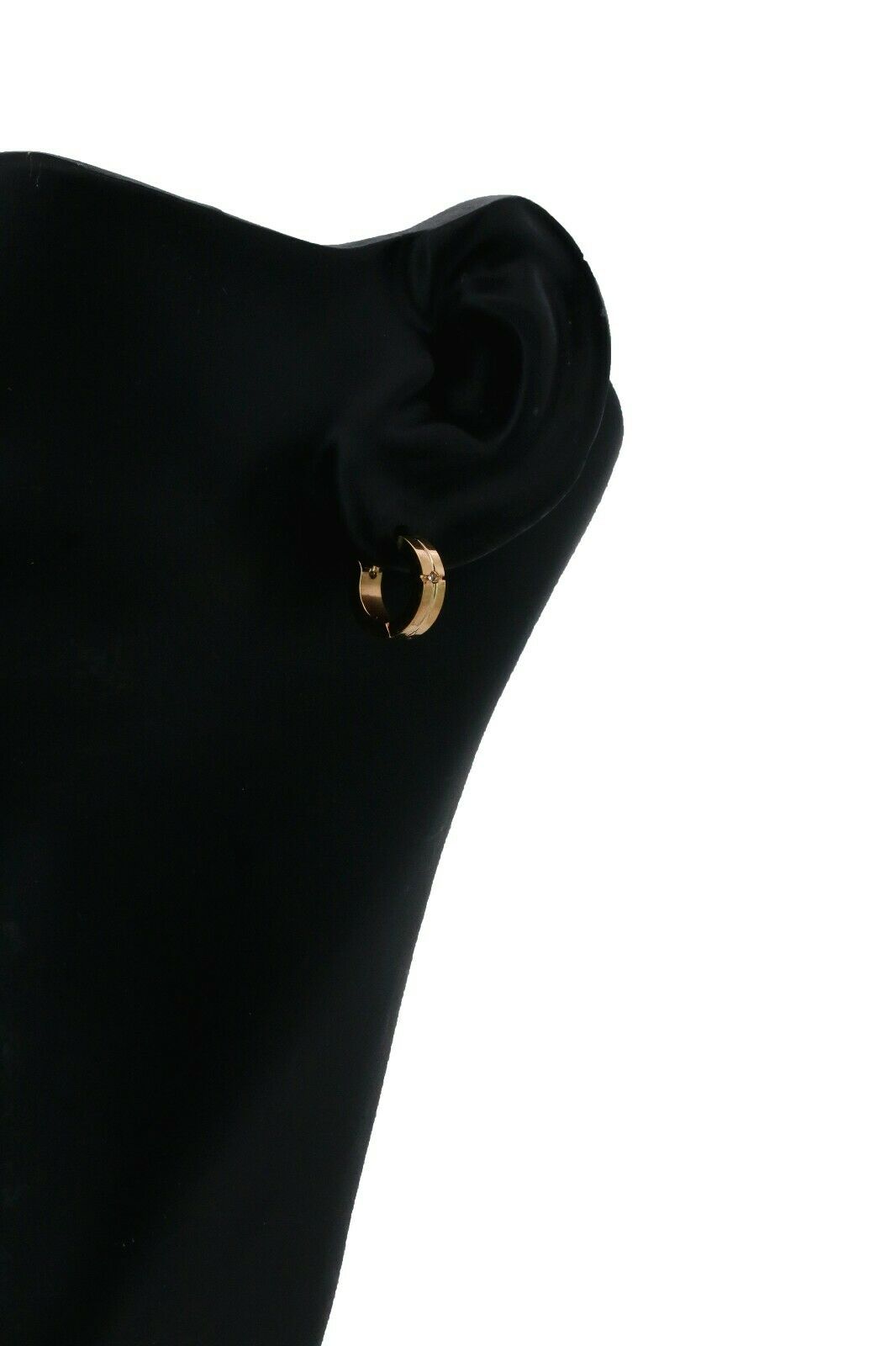 AAA Small Stone 18k Gold Stainless Steel Earring
