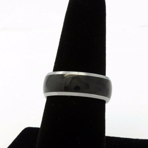 BLACK SST MIRROR CURVED