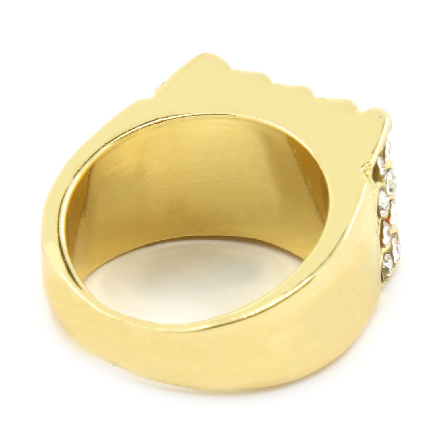 GOLD 6 SLASH ROW RECTANGLE