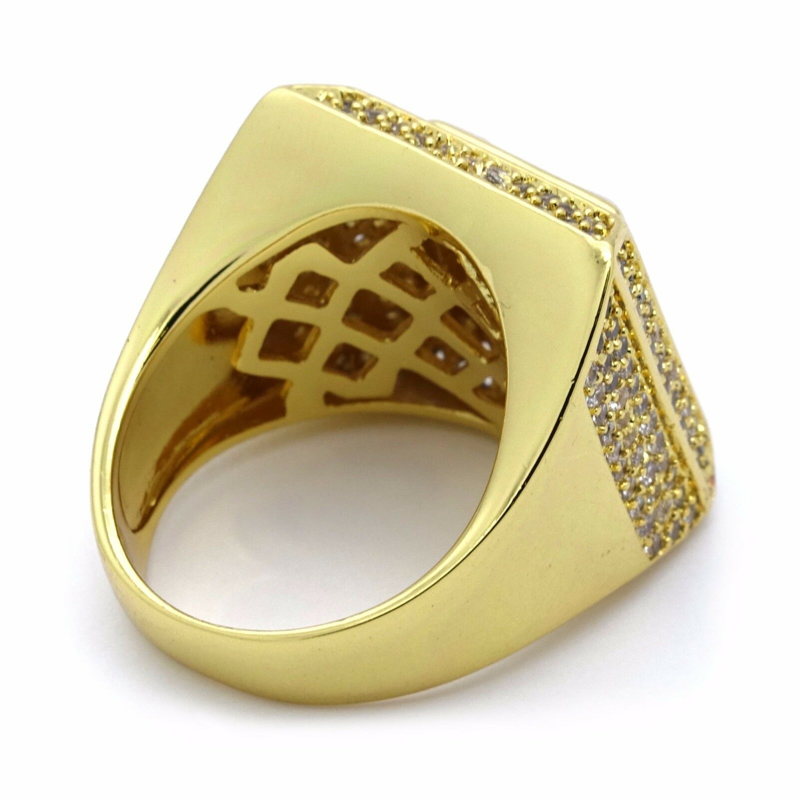 GOLD 3D DOME SQUARE