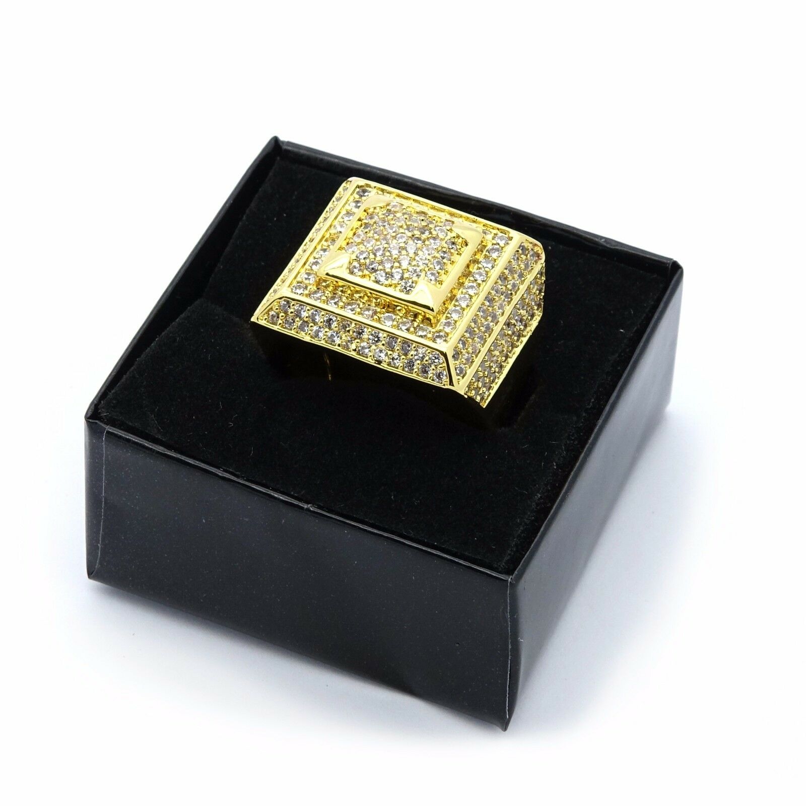 GOLD 3D DOME SQUARE