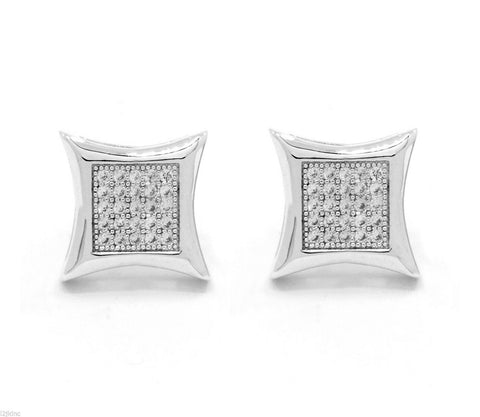 Silver Cz Kite 5 Row