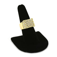 GOLD 6 SLASH ROW RECTANGLE