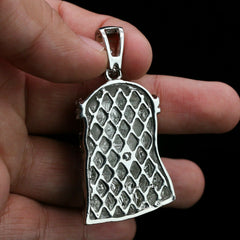 3pc Men's Silver Plated Cz Thick Jesus Crown w/ Cz Cuban & Tennis Chain 18"/20"