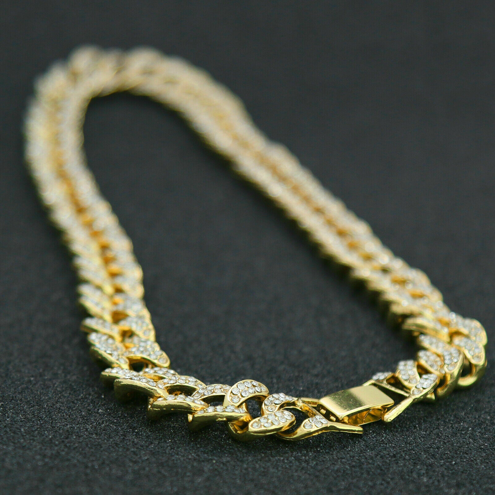 Pharaoh Medallion Pendant & Iced Cuban Chain – Hip Hop CZ Necklace 18"-24"
