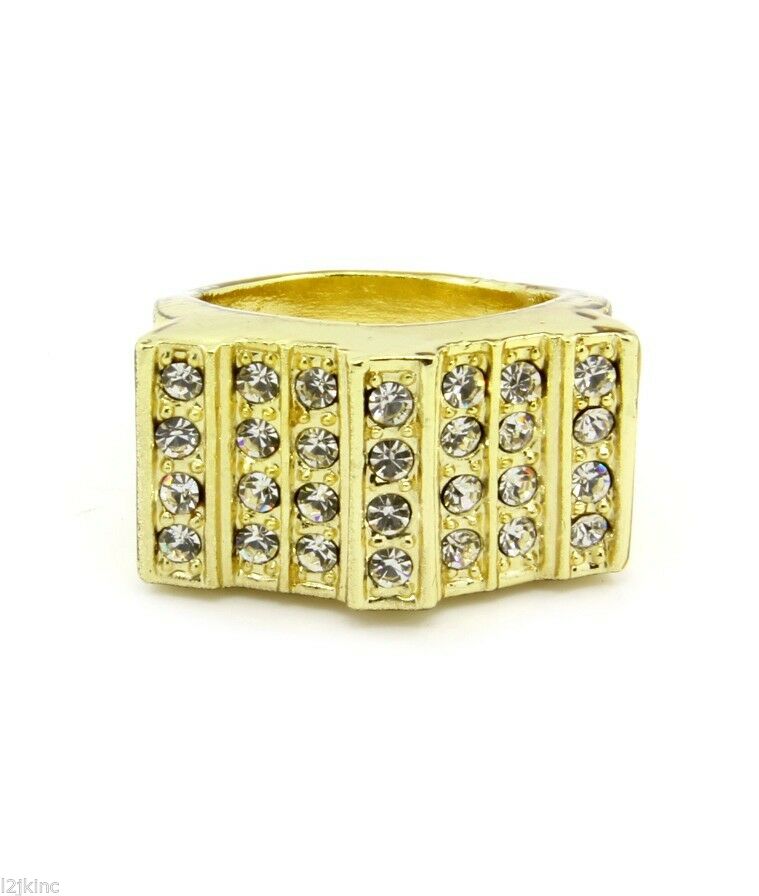 GOLD CURVED ICED