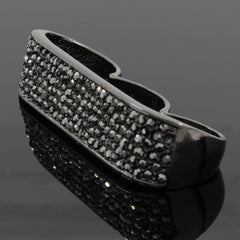 HEMATITE 3 FINGER KNUCKLE ICED