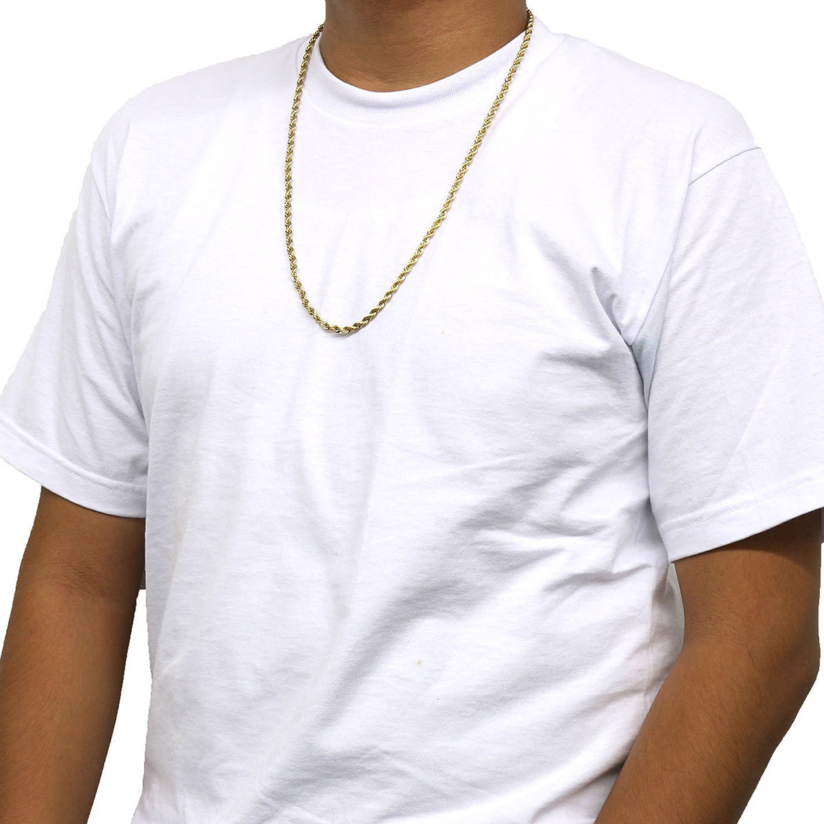 Gold Rope Chain 30"
