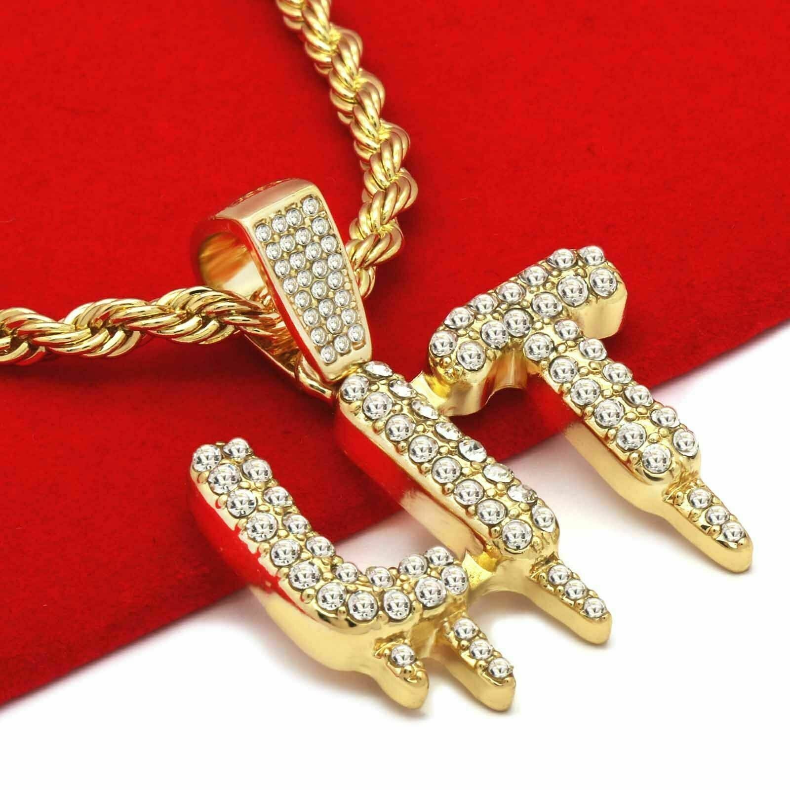 Lit Drip 4 Pcs Set Cuban, Tennis & Rope Chain Bundle Gold PT