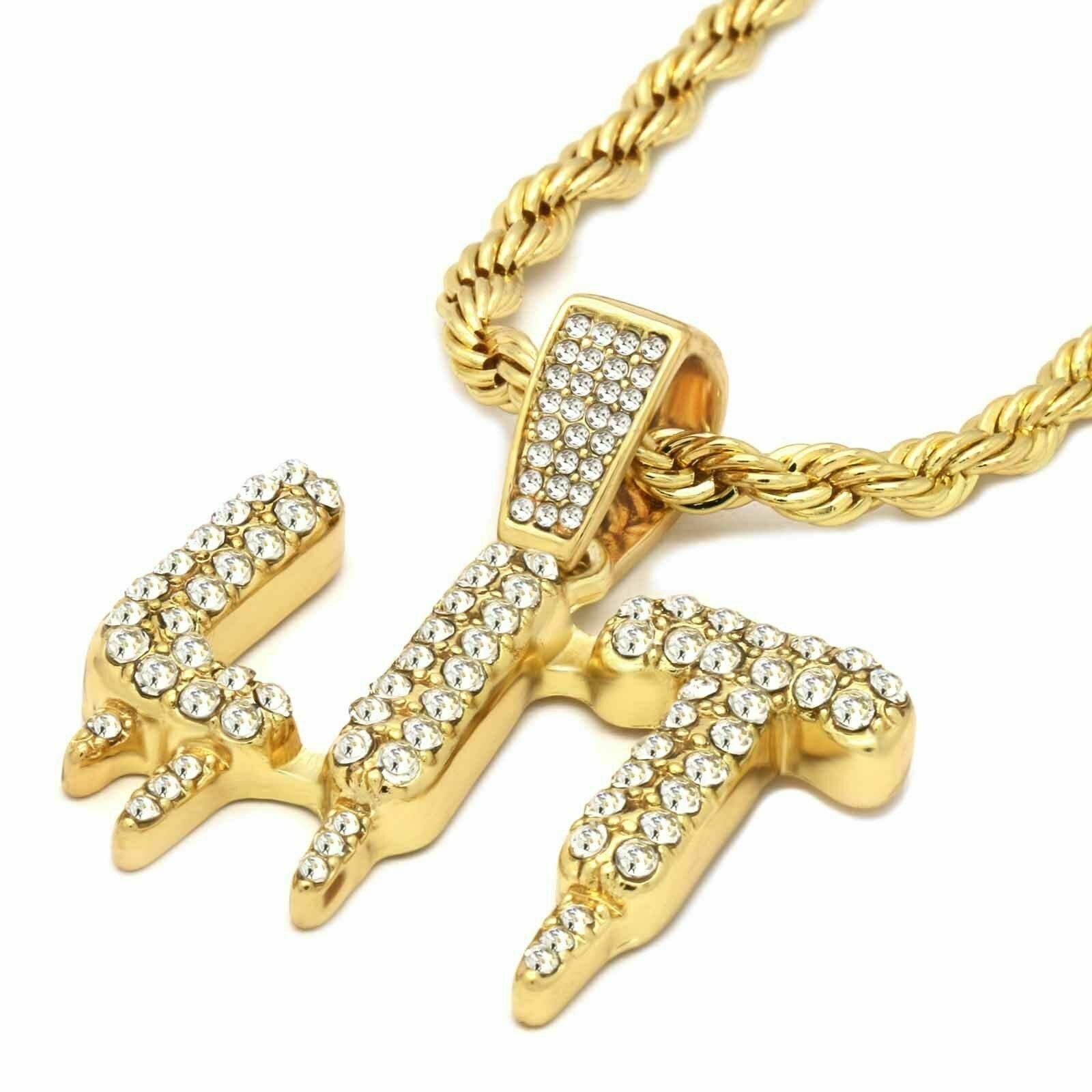 Lit Drip 4 Pcs Set Cuban, Tennis & Rope Chain Bundle Gold PT