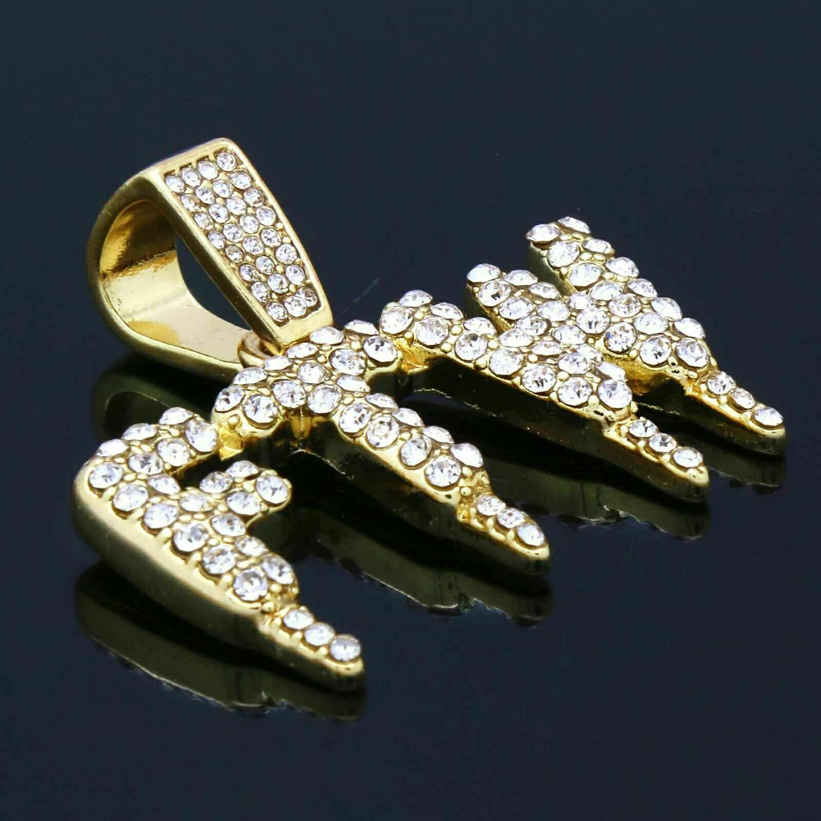 FTW Drip 4 Pcs Set Cuban, Tennis & Rope Chain Bundle Gold PT