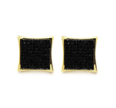 Black Cz Kite Dome 10 Row