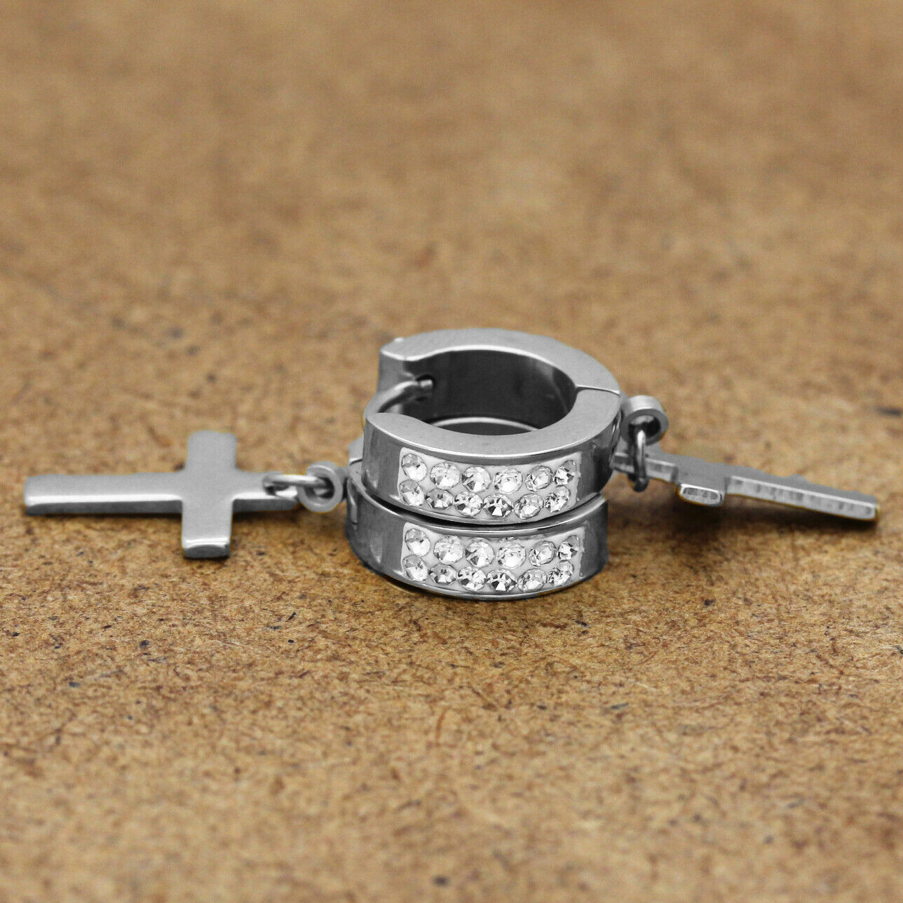 Stainless Steel Cz 2 Row