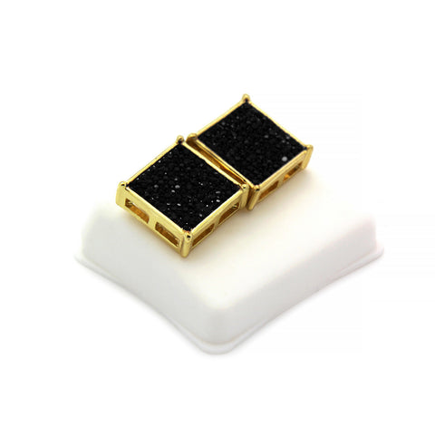 Black Cz Table Corner 10 Row