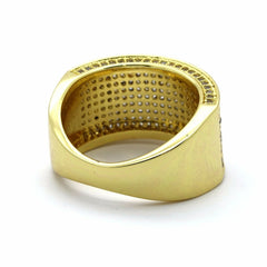 GOLD ROUND DOME ICED