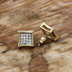 Cz KITE GOLD FILLED EARRINGS