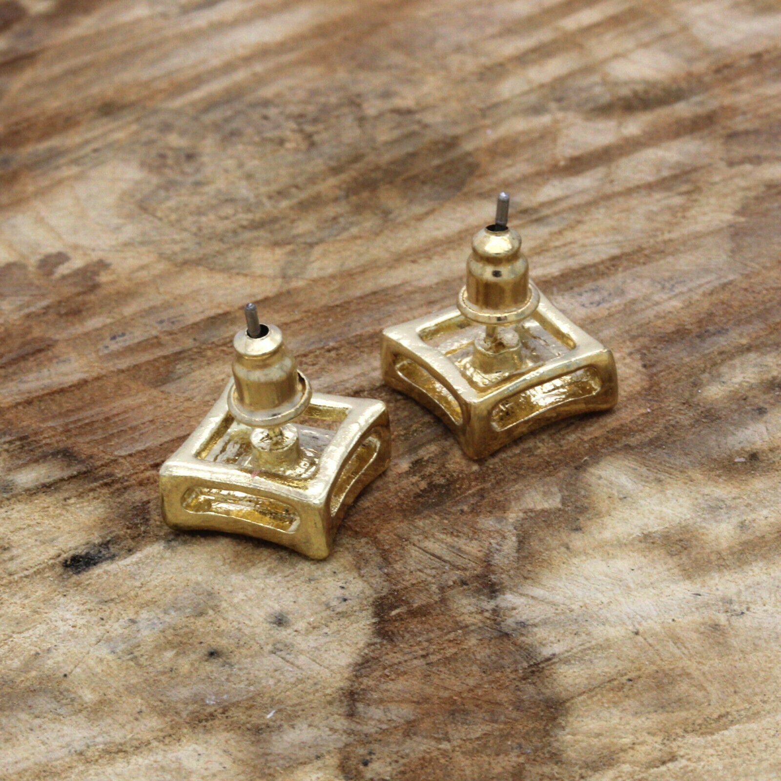 Cz KITE GOLD FILLED EARRINGS