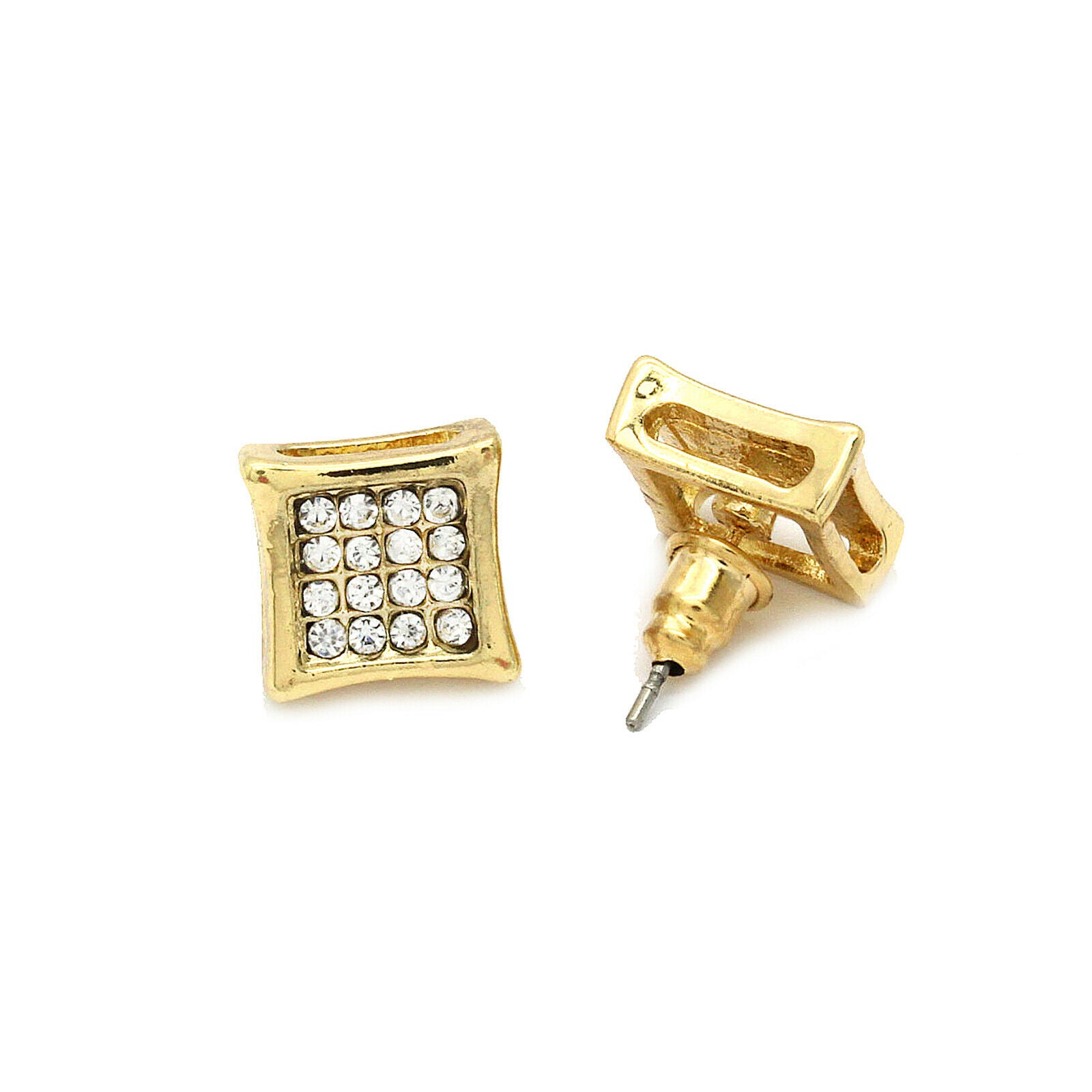 Cz KITE GOLD FILLED EARRINGS