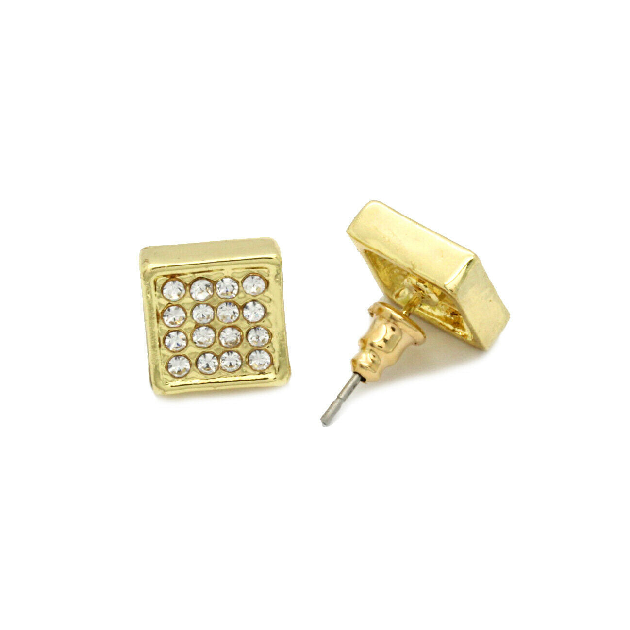 Cz Micro Pave GOLD FILLED EARRINGS
