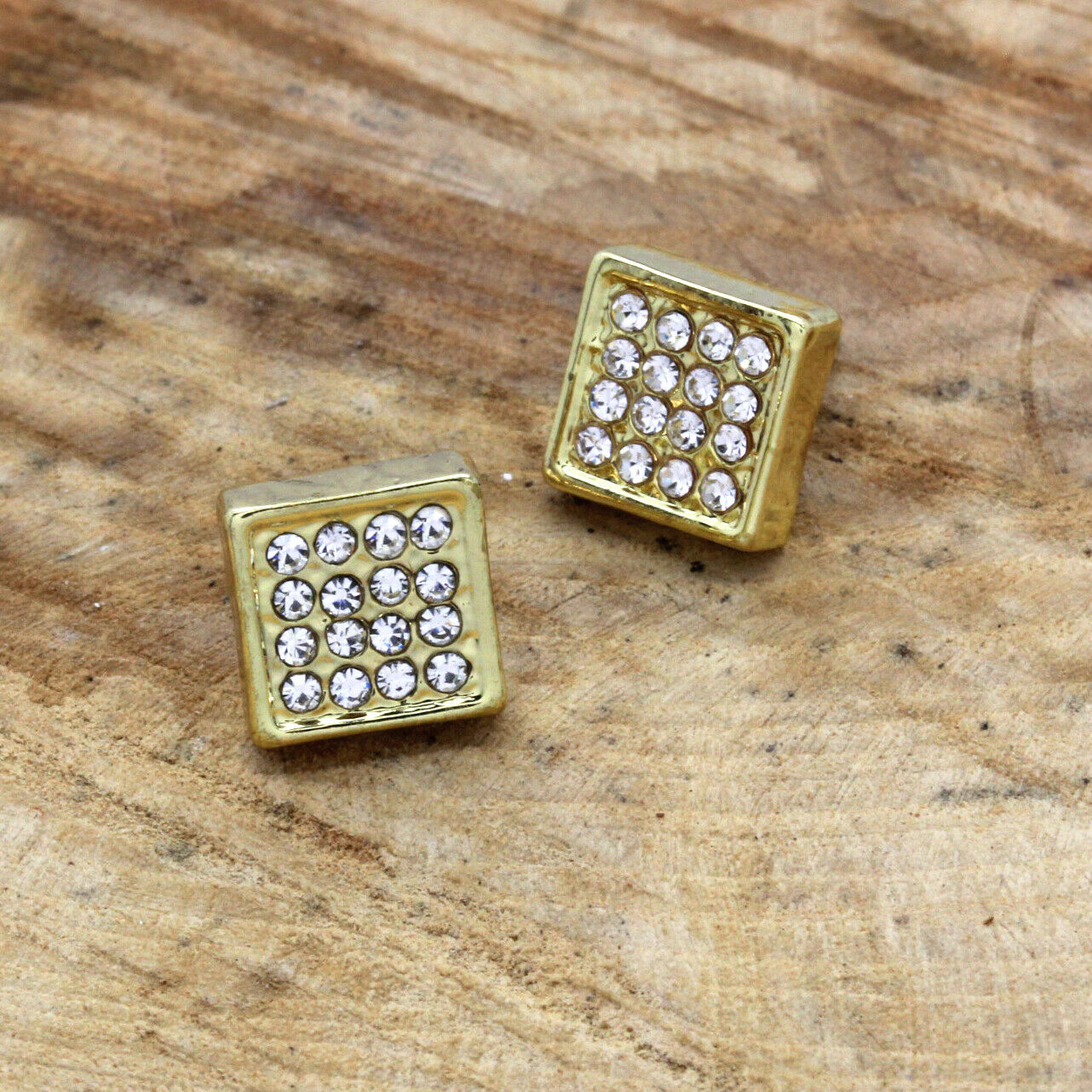 Cz Micro Pave GOLD FILLED EARRINGS