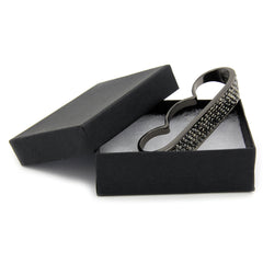 HEMATITE 3 FINGER KNUCKLE ICED