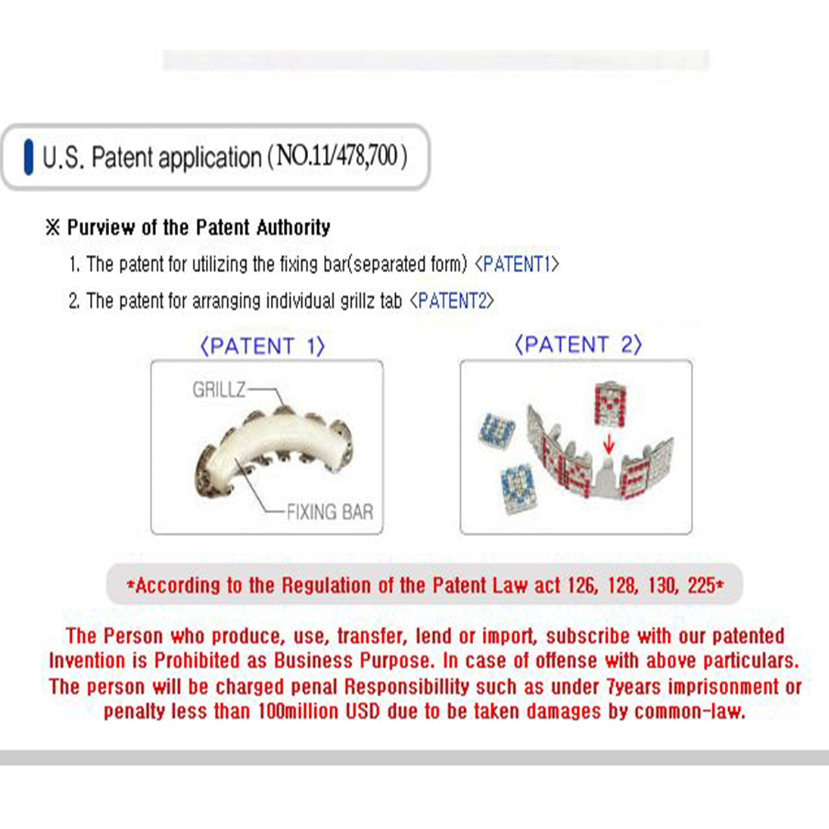 GRILLZ SET SILVER CZ FANG