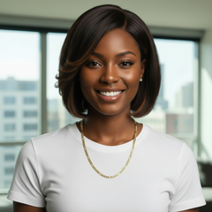 7 MM/24" FIGARO LINK CHAIN NECKLACE 14K REAL GOLD FILLED