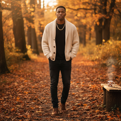 12 MM/24" FIGARO LINK CHAIN NECKLACE 14K REAL GOLD FILLED