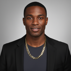 12mm 24" Flat Cuban Chain Necklace