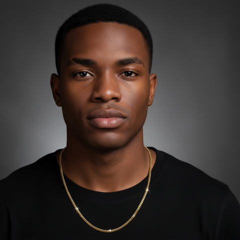 4 mm 20" 24" 30" Slim Cuban Chain Necklace