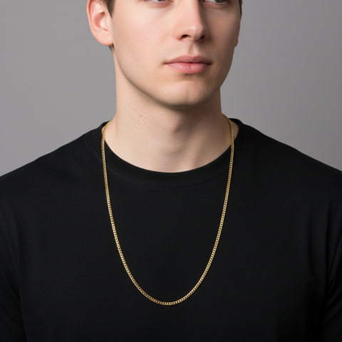 30" Cascade Cuban Chain Necklace