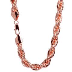 10mm/30" Thick Gold Rope Chain Gold Silver Black Rosegold