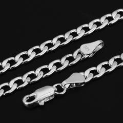 Cubic-Zirconia Drip Basketball Pendant Silver Plated 925 Figaro Choker 20" Chain