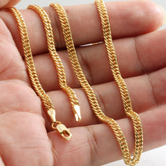 30" Cascade Cuban Chain Necklace
