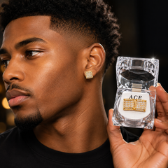 Hip Hop Square Stud Earrings – AAA+ CZ Mounted Gold Iced Out Earrings for Men & Women | Fashion Jewelry