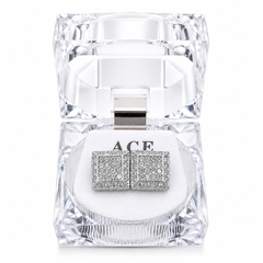 Hip Hop Square Stud Earrings – AAA+ CZ Mounted Silver Iced Out Earrings for Men & Women | Fashion Jewelry