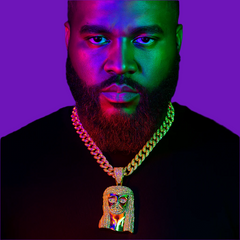 Peace Jesus Face Pendant & Iced Cuban Chain – Hip Hop Bling Necklace