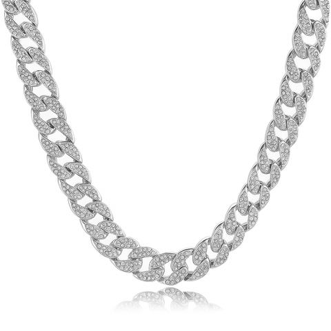 FULLY ICED OUT 18"-30" (Silver)