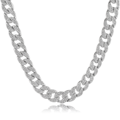 FULLY ICED OUT 18"-30" (Silver)