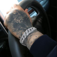 FULLY ICED OUT 18"-30" (Silver)