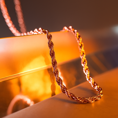 10mm/30" Thick Gold Rope Chain Gold Silver Black Rosegold