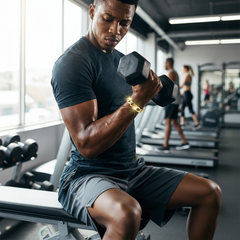 9MM/8"INCHES WIDE  14K GOLD FINISH  FIGARO LINK BRACELET