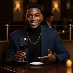 5 MM/24" FIGARO LINK CHAIN NECKLACE SLIM 14K REAL GOLD FILLED