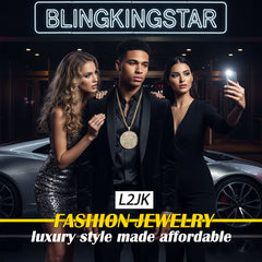 XL - BIG 23 Medallion Fully Iced | Curb Cuban Necklace Gold Plated