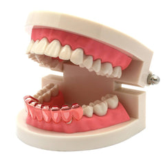 ROSE GOLD BOTTOM GRILLZ 8 TOOTH