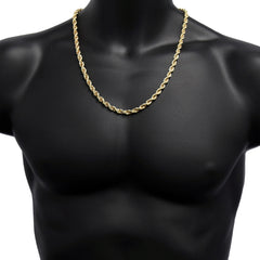 Gold Rope Chain 24"