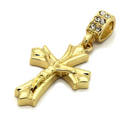Fourchee Cross Pendant Necklace